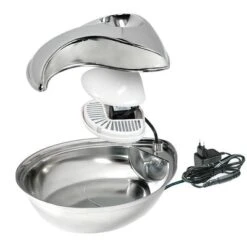 No Brand Fuente De Agua Para Mascotas Raindrop -Suministros Para Mascotas 35367 PLA Schulze Trinkbrunnen Rainbow Edelstahl 3