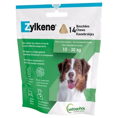 Vetoquinol Zylkene Chews Tranquilizante Natural Para Perros 2 Vetoquinol Zylkene Chews Tranquilizante Natural Para Perros - Imagen 2