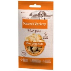 Nature's Variety Meat Bites Snack Liofilizado Para Perros -Suministros Para Mascotas 373096 natures variety gefriergetrocknete fleischhappen huhn 7
