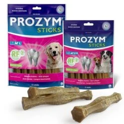 Barritas Prozym RF2 Snack Dental Para Perros -Suministros Para Mascotas 385497 385498 elvetispharma prozym rf2sticks hs 01 9