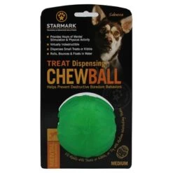 Starmark Pelota Portasnacks Para Perros 11 Starmark Pelota Portasnacks Para Perros -Suministros Para Mascotas 388799 pla starmark treat dispensing chewball hs 01 9