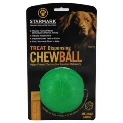 Starmark Pelota Portasnacks Para Perros 13 Starmark Pelota Portasnacks Para Perros -Suministros Para Mascotas 388800 pla starmark treat dispensing chewball hs 01 4
