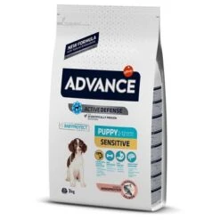 Advance Puppy Sensitive Salmón Y Arroz -Suministros Para Mascotas 397598 pla advance puppy sensitive lachs 3kg hs 01 2