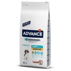 Advance Puppy Sensitive Salmón Y Arroz -Suministros Para Mascotas 397600 pla advance puppy sensitive lachs 12kg hs 01 9
