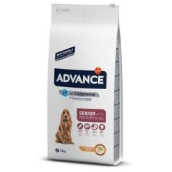 Advance Medium Senior Con Pollo Y Arroz -Suministros Para Mascotas 397796 pla advance puppy sensitive lachs 12kg hs 01 4