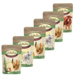 Lukullus Mediterráneo En Bolsitas 6 X 300 G -Suministros Para Mascotas 45955 pla lukullus pouch gemischtes paket 6 x 300 g 1