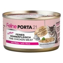 Feline Porta 21 Comida Para Gatos 6 X 90 G 15 Feline Porta 21 Comida Para Gatos 6 X 90 G -Suministros Para Mascotas 4730 pla felineporta21 huhnreiskitten 90g 9
