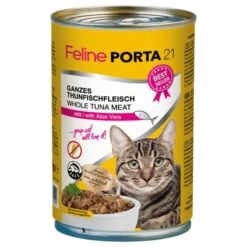 Pack Ahorro Feline Porta 21 Comida Para Gatos 12 X 400 G -Suministros Para Mascotas 4775 pla felineporta21 tunaaloe 400g 9