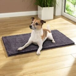 Alfombra Frinchillo Gris -Suministros Para Mascotas 479835 texstar kuschel hund 1