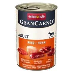 Animonda GranCarno Original Adult En Pack Mixto 11 Animonda GranCarno Original Adult En Pack Mixto -Suministros Para Mascotas 51226 pla animonda grancarno adult rinduhuhn 400g 0