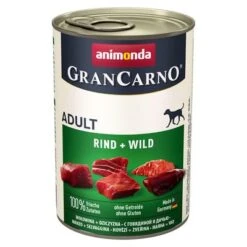 Animonda GranCarno Original Adult En Pack Mixto 12 Animonda GranCarno Original Adult En Pack Mixto -Suministros Para Mascotas 51230 pla animonda grancarno adult rindwild 400g 7