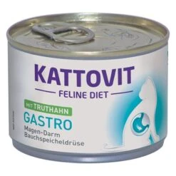 Kattovit Gastro Comida Húmeda Para Gatos -Suministros Para Mascotas 57384 PLA rgb Kattovit gastro truthahn 175g 5 5
