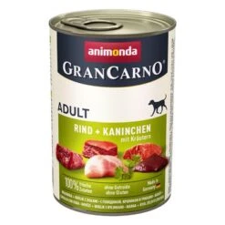 Animonda GranCarno Original Adult En Pack Mixto 13 Animonda GranCarno Original Adult En Pack Mixto -Suministros Para Mascotas 58168 pla animonda grancarno adult rindkaninchen 400g 1
