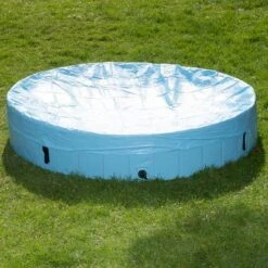Piscina Para Perros Keep Cool -Suministros Para Mascotas 60405 dog pool mit schutzabdeckung 01 0