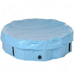 Piscina Para Perros Keep Cool -Suministros Para Mascotas 60405 dog pool mit schutzabdeckung 02 0