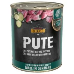 Belcando Super Premium Comida Húmeda Para Perros 6 X 800 G -Suministros Para Mascotas 60505 pla belcandosuperpremium pute 800g 5