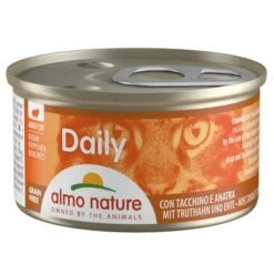 Pack Ahorro: Almo Nature Daily Menu 24 X 85 G -Suministros Para Mascotas 62731 pla almo nature daily menu 85 truthahn und ente 3