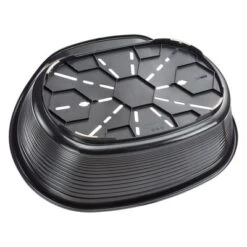 Cesta Ferplast Siesta Deluxe Negra Con Funda Sofá Tweed Azul -Suministros Para Mascotas 64518 ferplast hundekorbsofa cities hs 03 8 1