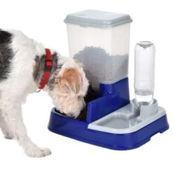 Dispensador De Agua Y Pienso -Suministros Para Mascotas 64660 wasser und futterautomat 11 3