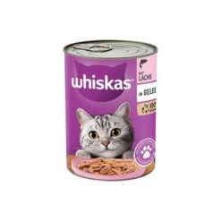 Whiskas 1+ Años En Lata 12 X 400 G -Suministros Para Mascotas 64738 whiskas 1plus lachs 12x400g hs 08 2