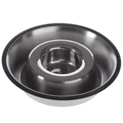 Comedero Antivoracidad De Acero Para Perros -Suministros Para Mascotas 66523 pla antischlingnapf fg 0938 0