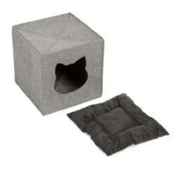 Cueva De Fieltro Para Estantería -Suministros Para Mascotas 70615 pla katzenhoehle f regale aus filz fg 5218 2