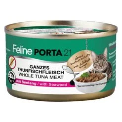Feline Porta 21 Comida Para Gatos 6 X 90 G 12 Feline Porta 21 Comida Para Gatos 6 X 90 G -Suministros Para Mascotas 7160 pla felineporta21 tunaseetang 90g 5