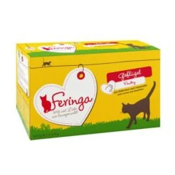 Feringa Classic Meat Menu En Gelatina 12 X 85 G En Sobres -Suministros Para Mascotas 73061 pla feringa pouch gefl gel 12x85g 3