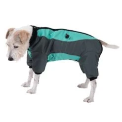 Abrigo Largo Overall II Para Perros 26 Abrigo Largo Overall II Para Perros -Suministros Para Mascotas 73483 hundeoverall mint fg 1000px 2906 1