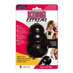 KONG Extreme Juguete Negro Para Perros -Suministros Para Mascotas 74319 pla kongextremeschwarz hs 11 2