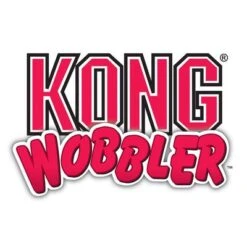 KONG Wobbler Para Snacks -Suministros Para Mascotas 74323 kong wobbler logo 4