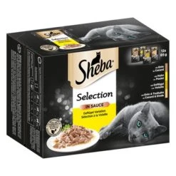 Sheba 48 X 85 G En Sobres Multireceta -Suministros Para Mascotas 74933 pla sheba selection gefluegel variation 85g 1 6