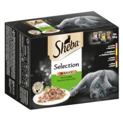 Sheba 48 X 85 G En Sobres Multireceta -Suministros Para Mascotas 74934 pla sheba selection feine vielfalt 85g 8