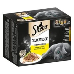 Sheba 48 X 85 G En Sobres Multireceta -Suministros Para Mascotas 74935 pla sheba selection gefluegel variationen gelee 85g 2