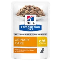 Hill's C/d Prescription Diet Multicare Urinary Care Sobres Para Gatos -Suministros Para Mascotas 78921 pla hills prescriptiondiet cd multicare urinarycare hs 01 0