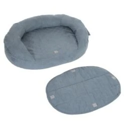 Cama Ortopédica Memory Ovalada Gris -Suministros Para Mascotas 79216 memory oval grau fg 6677 9