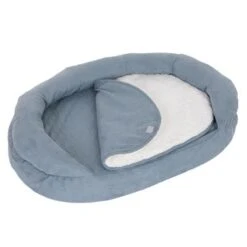 Cama Ortopédica Memory Ovalada Gris -Suministros Para Mascotas 79217 memory oval grau fg 6555 6