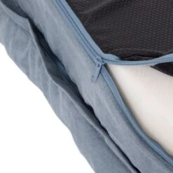 Cama Ortopédica Memory Ovalada Gris -Suministros Para Mascotas 79217 memory oval grau fg 6562 9