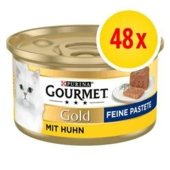 Megapack Gourmet Gold Mousse 48 X 85 G