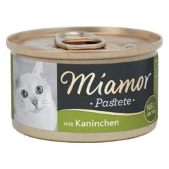Miamor Paté 12 X 85 G -Suministros Para Mascotas 80814 pla miamor pastete kaninchen 85g 9