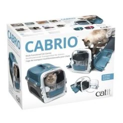 Transportín Catit Cabrio Para Mascotas 9 Transportín Catit Cabrio Para Mascotas -Suministros Para Mascotas 82082 hagen catit brio blue grey anwendung hs 04 5
