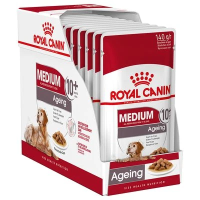 Royal Canin Medium Ageing 10 + En Salsa Para Perros 2 Royal Canin Medium Ageing 10 + En Salsa Para Perros - Imagen 2