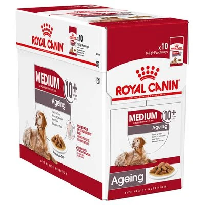 Royal Canin Medium Ageing 10 + En Salsa Para Perros 3 Royal Canin Medium Ageing 10 + En Salsa Para Perros - Imagen 3