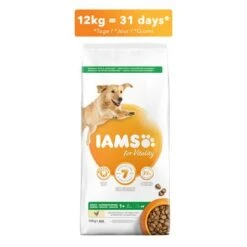 IAMS For Vitality Adult Large Con Pollo Fresco -Suministros Para Mascotas 83709 iams dog adult large chicken 12kg hs 02 2