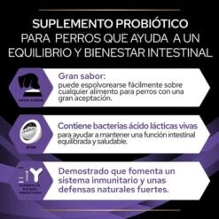 Purina Pro Plan FortiFlora Canine Probiotic Complemento Alimenticio Para Perros -Suministros Para Mascotas 8445290041111 2 beneficios 7