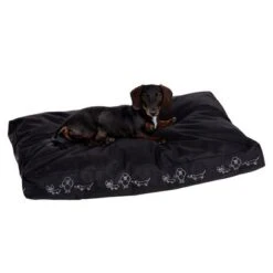 Colchón Para Perros Silhouette -Suministros Para Mascotas 88800 hundekissen wild dogs schwarz fg 2678 5