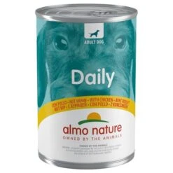 Almo Nature Daily 12 X 400 G Comida Húmeda Para Perros -Suministros Para Mascotas 91312 pla almonature dailydog huhn 400g 3