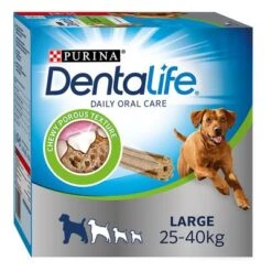 PURINA Dentalife Snacks Dentales Para Perros Grandes (25-40 Kg) 15 PURINA Dentalife Snacks Dentales Para Perros Grandes (25-40 Kg) -Suministros Para Mascotas 973795 mhi 1