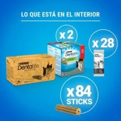 PURINA Dentalife Snacks Dentales Para Perros Medianos (12-25 Kg) 20 PURINA Dentalife Snacks Dentales Para Perros Medianos (12-25 Kg) -Suministros Para Mascotas 982206 what s inside medium1 es 1 2 9