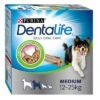 PURINA Dentalife Snacks Dentales Para Perros Medianos (12-25 Kg)